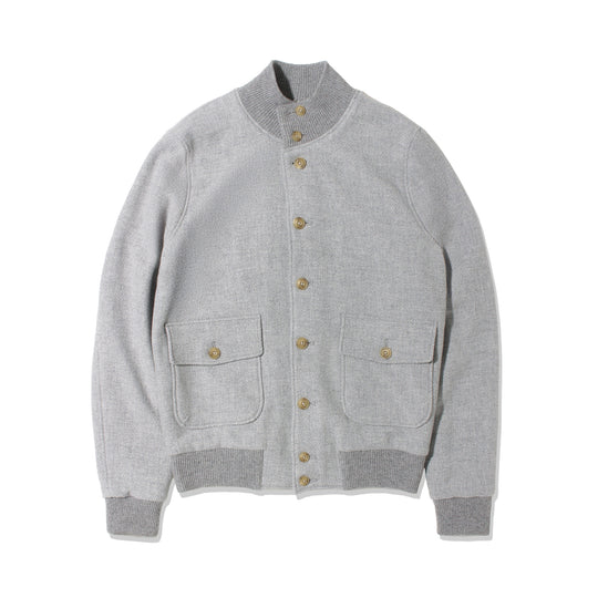 バルスタータイプブルゾン ライトグレー