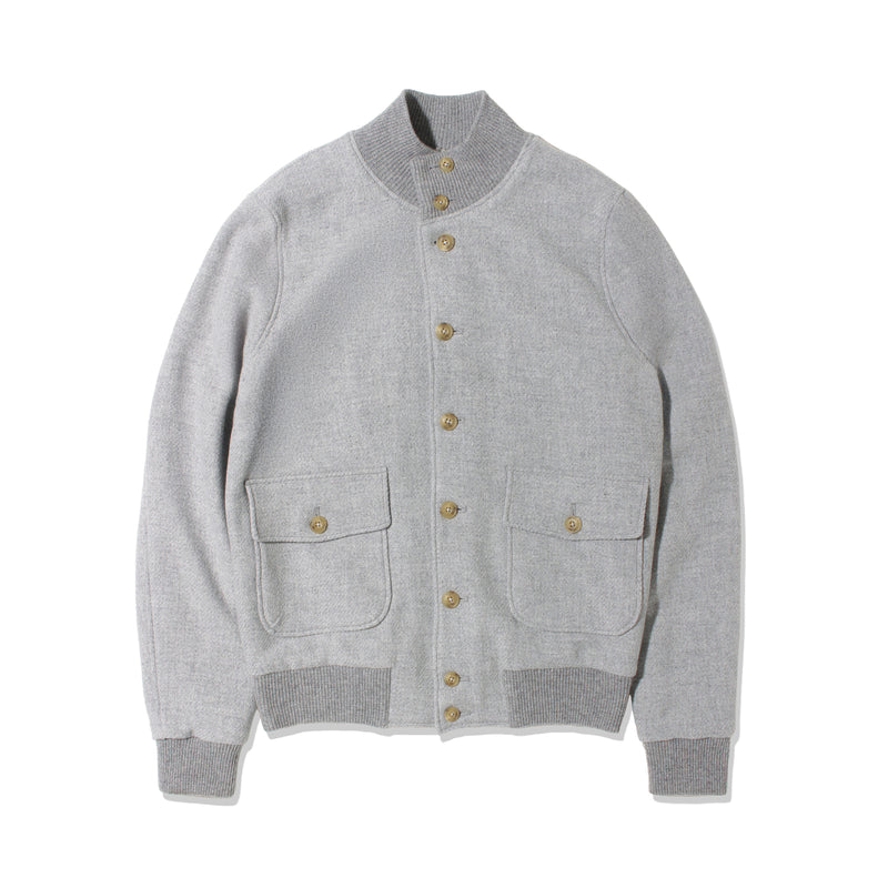 バルスタータイプブルゾン ライトグレー