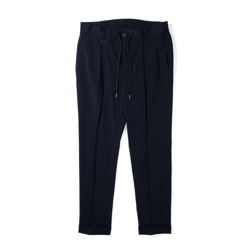 Air-Dense Cotton Jersey フレックスモーション スラックスtype2　スリムフィット コスモネイビー