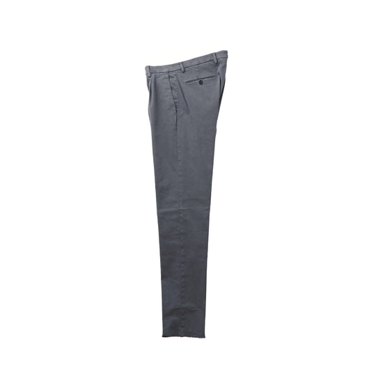 26AW BG07 コットンストレッチ ワンプリーツ テーパードパンツ グレー