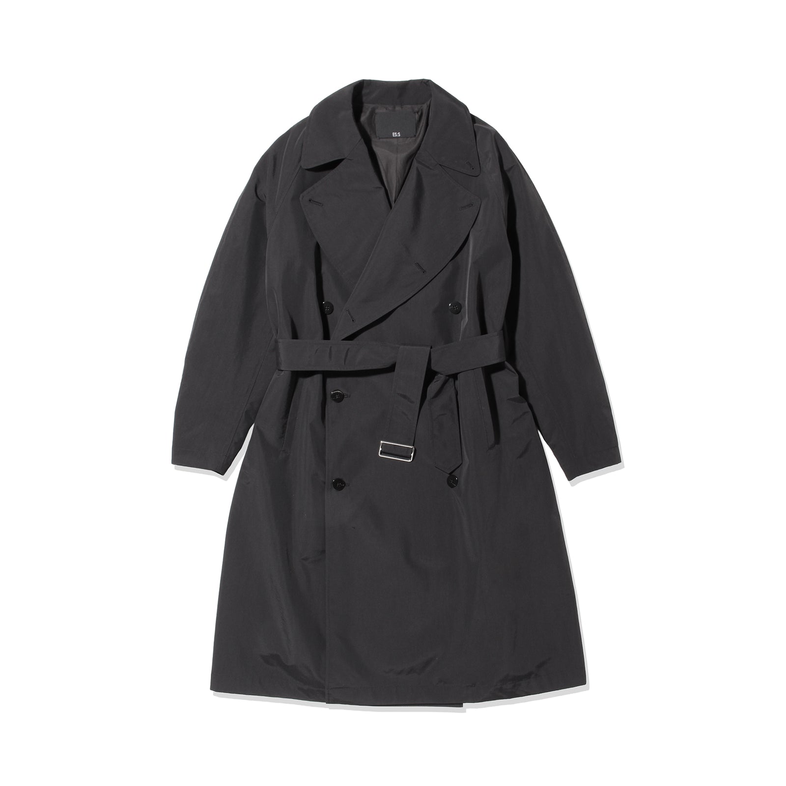 MMW限定販売】干場別注 トレンチコート ナイロン ブラック – MINIMAL