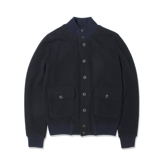 バルスタータイプブルゾン ネイビー