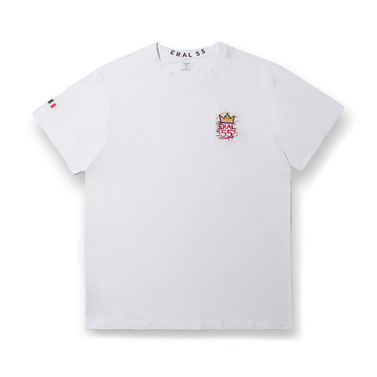 T-Shirt ERAL55 Logo Anniversary WHITE