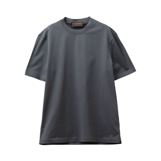 スーピマコットン ショートスリーブ クルーネックTシャツ グレー