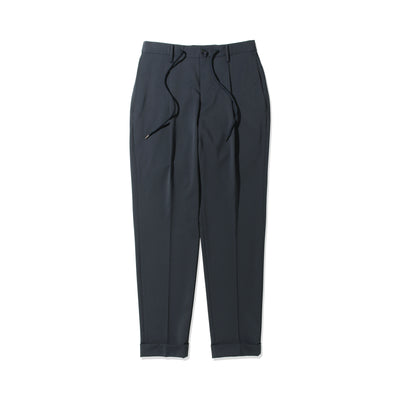 干場完全別注 マットツイスト イージートラウザーⅡ ネイビー