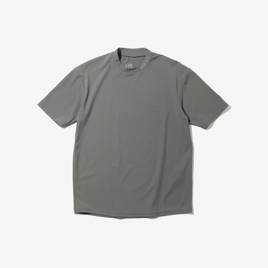 24HR-WEARABLE(COOL) ボードTシャツ (スリムFIT) モスグレー 335_NN