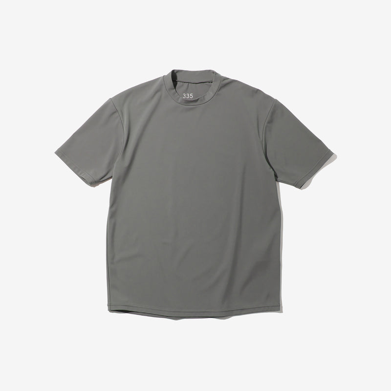 24HR-WEARABLE(COOL) ボードTシャツ (スリムFIT) モスグレー 335_NN