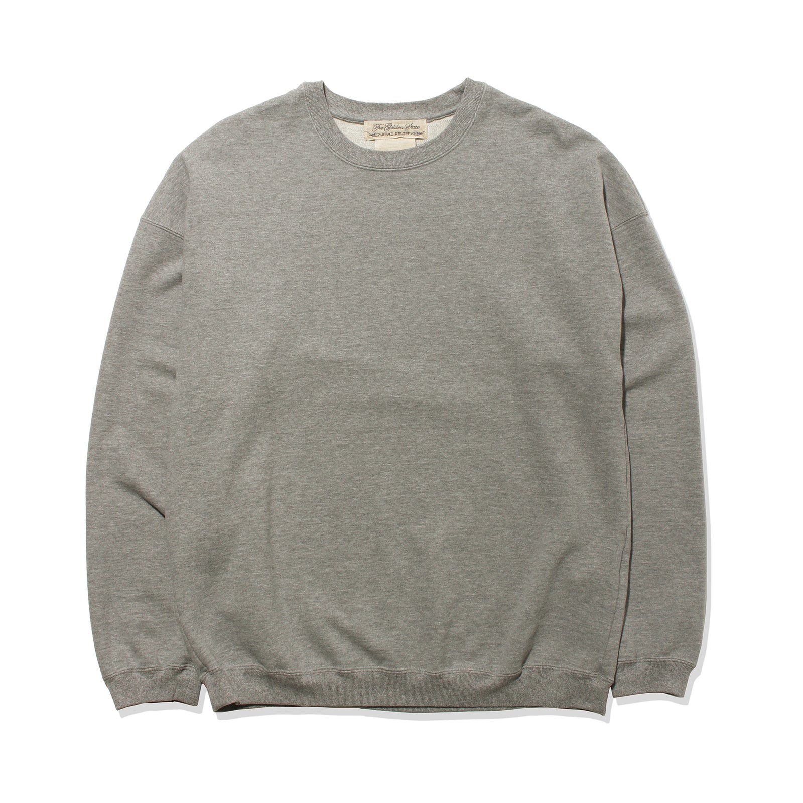 2025SS 【MMW限定】LW加工裏毛クルー ヘザーグレー – MINIMAL WARDROBE