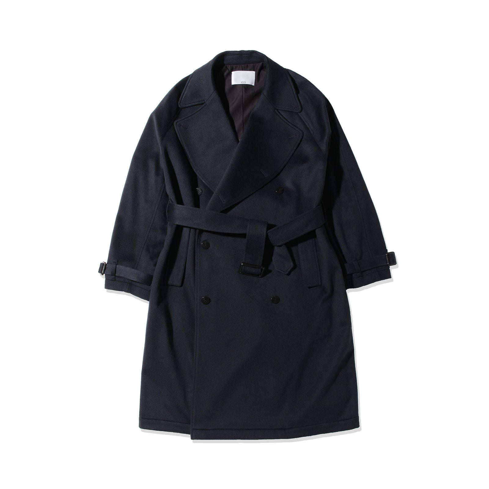 Drawer ネイビー トレンチコート 36 トレンチコート カシミヤ ネイビー – MINIMAL WARDROBE