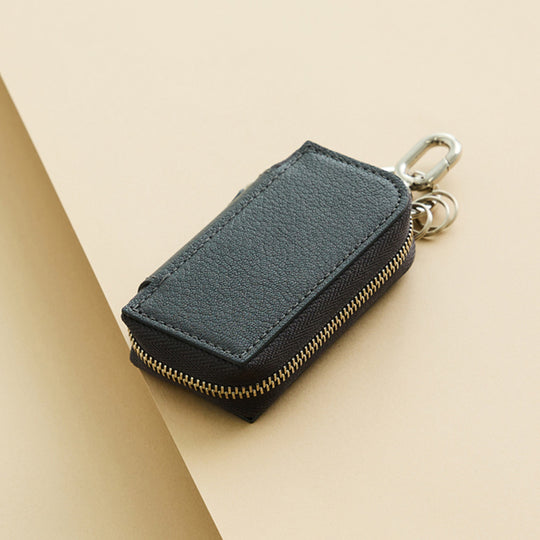 Key Case キーケース 111 グレー＆オフホワイト