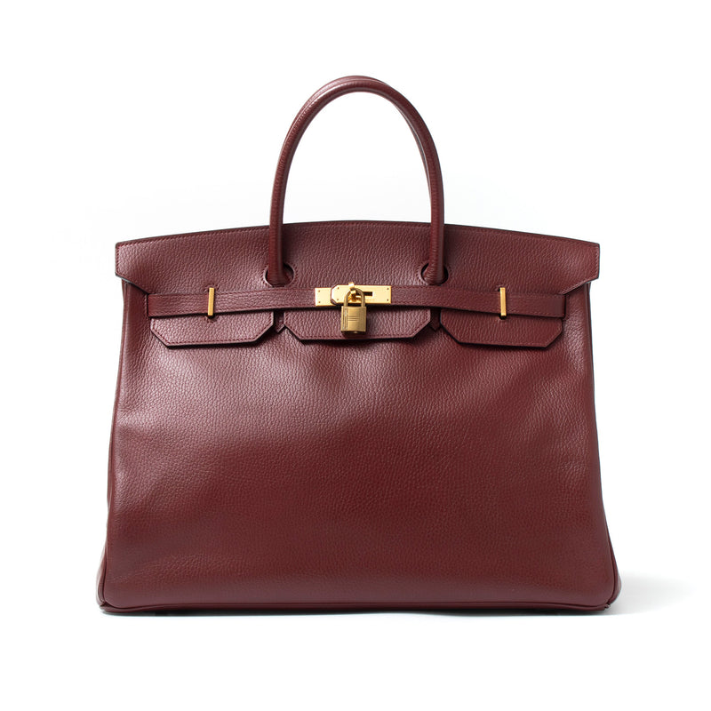 【銀行振込専用商品】Hermes バーキン アルデンヌ ボルドー