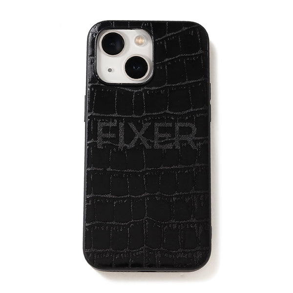 iPhone Crocodile Case ALL BLACK