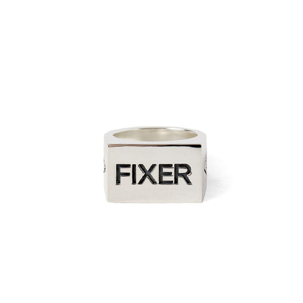 FIXER SIGNET RING 925 SILVER