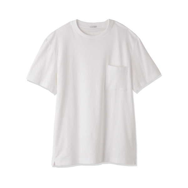 【リニューアルモデル】SUVIN PLATINUMテーラードポケットTシャツ ホワイト