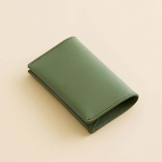Mini Card Case ミニカードケース 350 オリーブ＆グレー