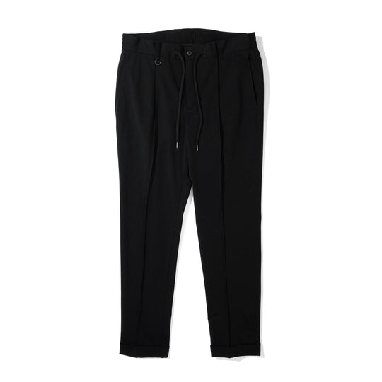 Air-Dense Cotton Jersey フレックスモーション スラックスtype2　スリムフィット ブラック