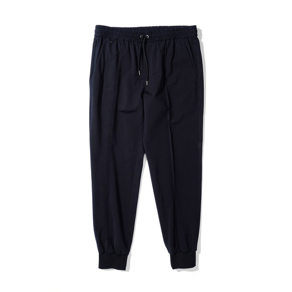 Air-Dense Cotton Jersey スリムジョガー コスモネイビー