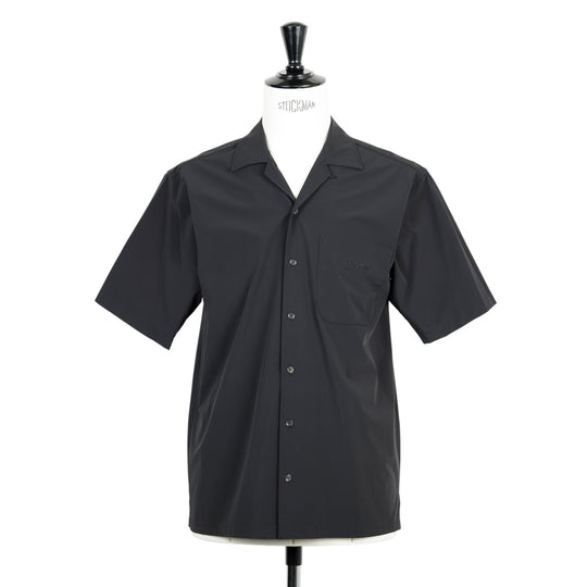 【干場×菅原靴店 完全別注モデル】 オープンカラーシャツ BRONZO ブロンゾ A3710