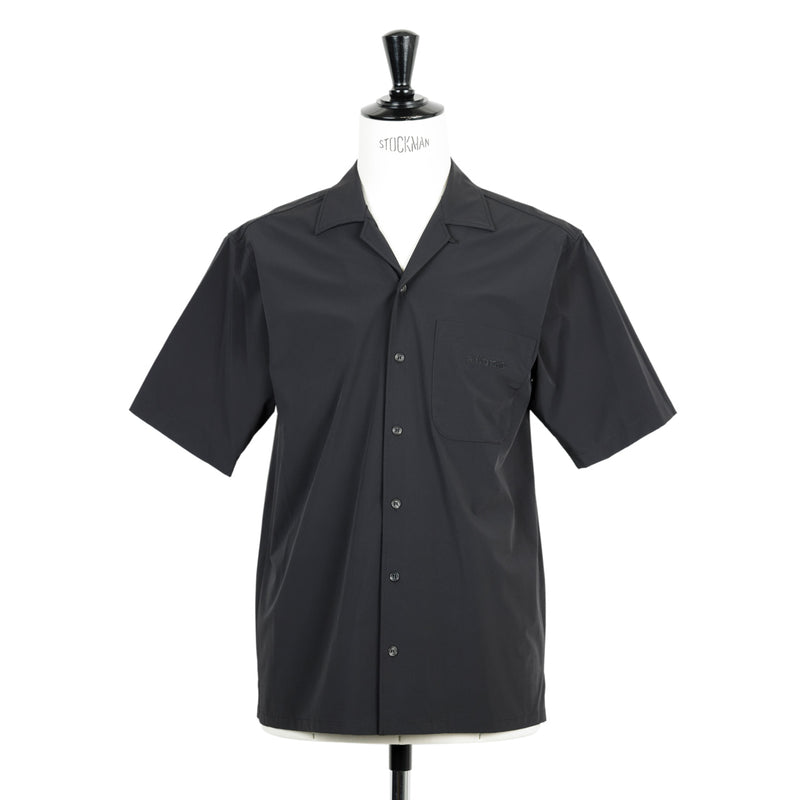 干場×菅原靴店 完全別注モデル】 オープンカラーシャツ BRONZO