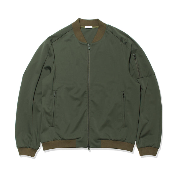 【新色】 Matte Twist Flight Jacket マットツイスト ダブルジャージ オリーブ