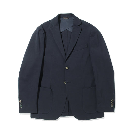 ジャージーセットアップ ジャケット ネイビー