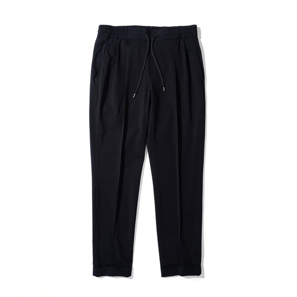 Air-Dense Cotton Jersey スマートラウンジテーパードパンツ　コンフォートフィット コスモネイビー