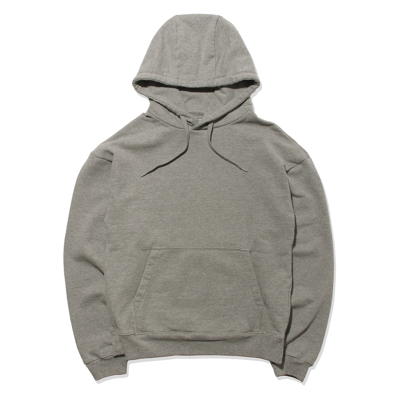 2025SS【MMW限定】LW加工裏毛パーカ ヘザーグレー – MINIMAL WARDROBE