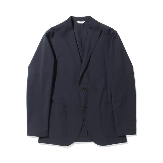 ウールストレッチ 2B シングルスーツ ネイビー