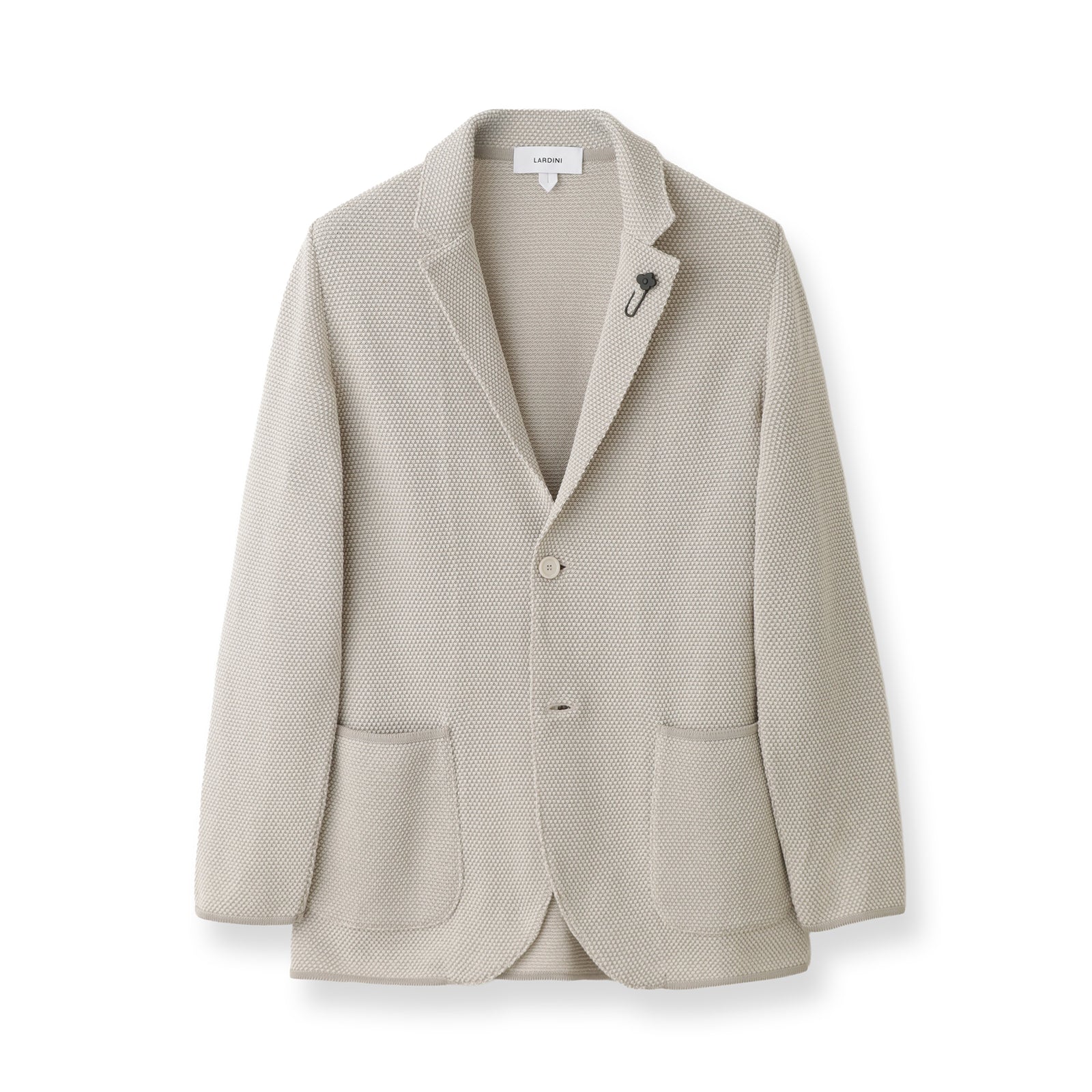 コットンハニカムニットジャケット ベージュ – MINIMAL WARDROBE