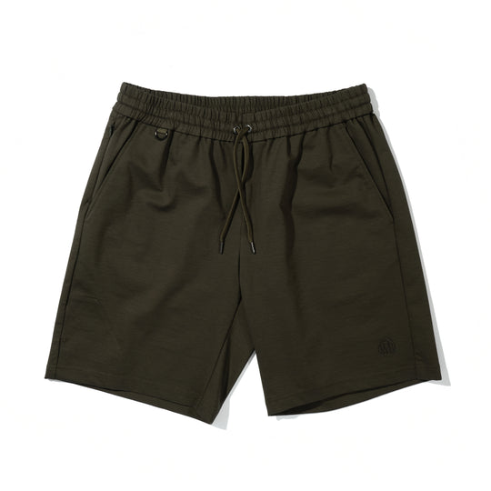 Duplex Cotton Jersey トラベル ショーツ カーキ