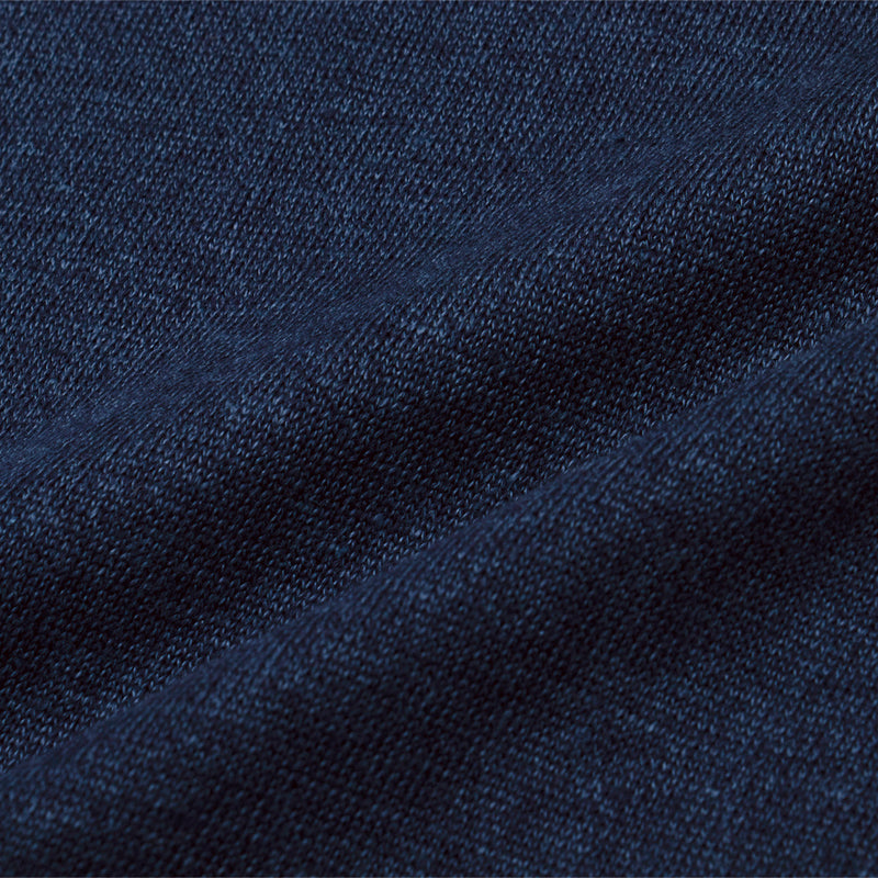 リネンコットン スキッパー L/SLV ネイビー – MINIMAL WARDROBE