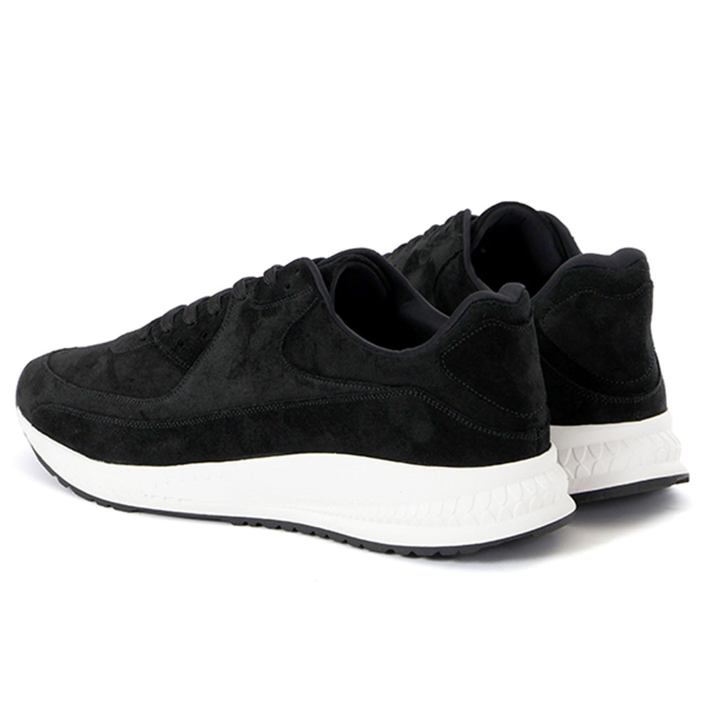 WHA-0001S スエードスニーカー BLACK – MINIMAL WARDROBE