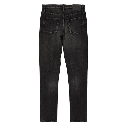 【MINDENIMコラボデニム】デニム ストレイト パンツ ユーズドライク