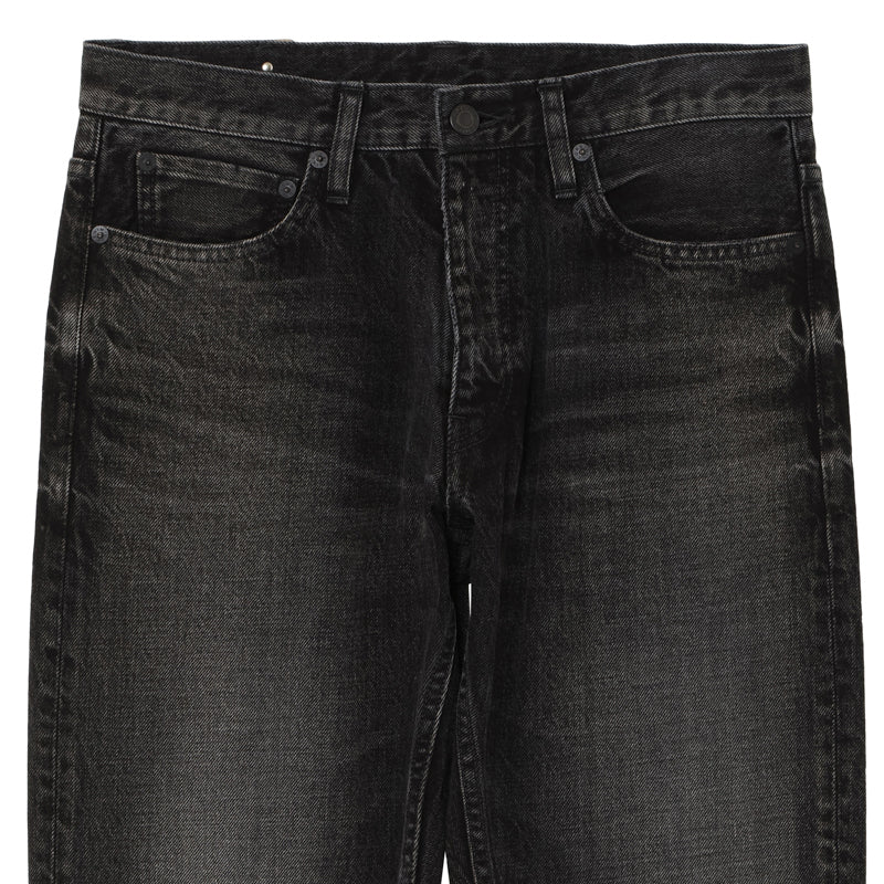 【MINDENIMコラボデニム】デニム ストレイト パンツ ユーズドライク