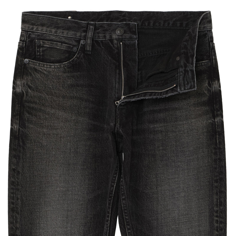 【MINDENIMコラボデニム】デニム ストレイト パンツ ユーズドライク