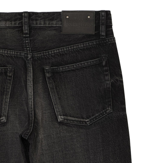 【MINDENIMコラボデニム】デニム ストレイト パンツ ユーズドライク