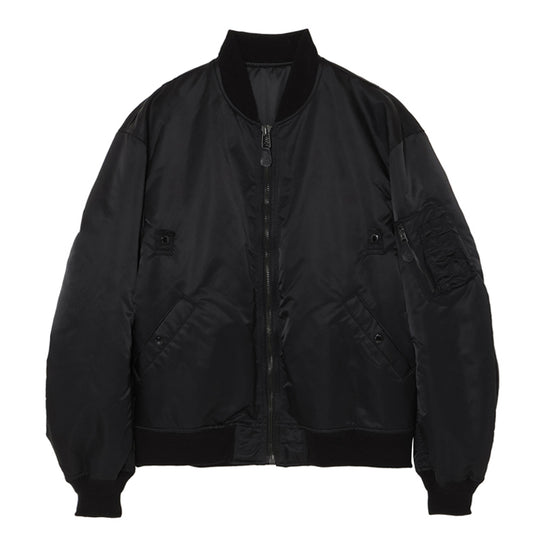 ミリタリー ブルゾン ブラック