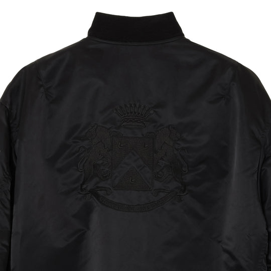 ミリタリー ブルゾン ブラック