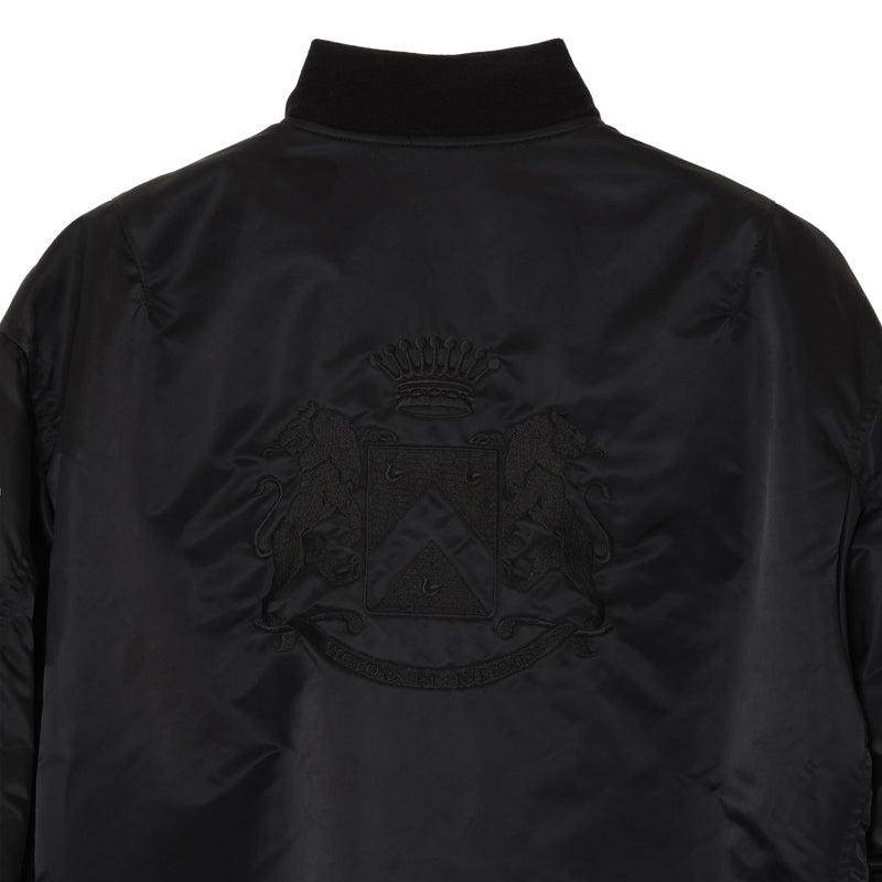 ミリタリー ブルゾン ブラック