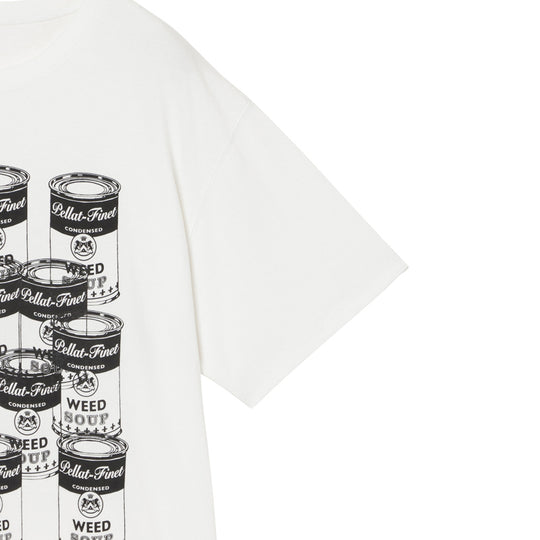 ユニセックス Tシャツ ウィードスープ ホワイト