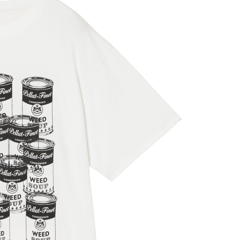 ユニセックス Tシャツ ウィードスープ ホワイト