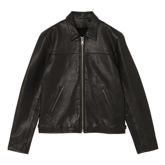 シングル ジップアップ ジャケット