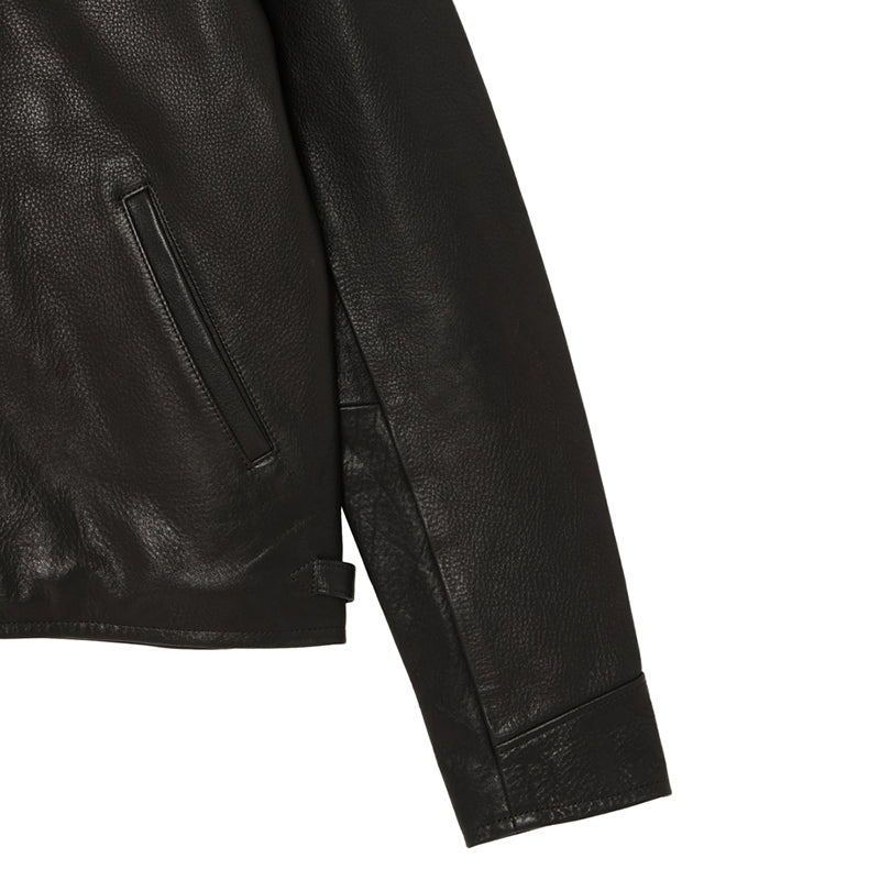 シングル ジップアップ ジャケット