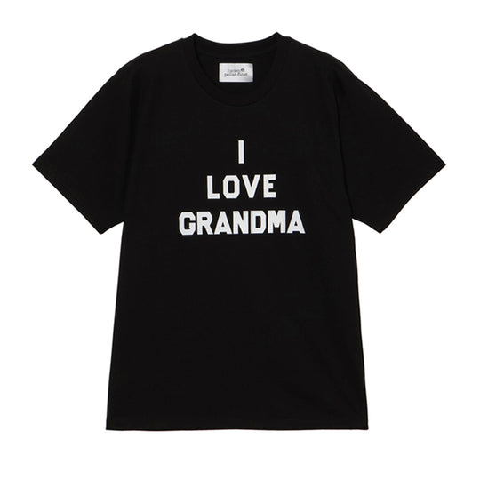 <TAKAHIRO MIYASHITAコラボレーション> メンズ Tシャツ I LOVE GRANDMA BLACK