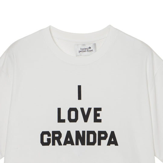 <TAKAHIRO MIYASHITAコラボレーション> メンズ Tシャツ I LOVE GRANDPA WHITE