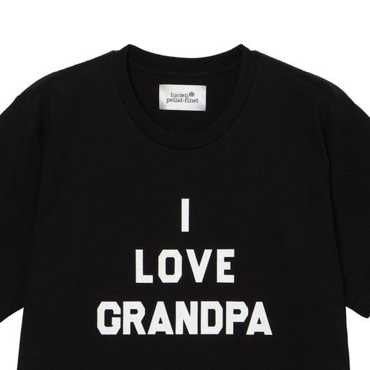 <TAKAHIRO MIYASHITAコラボレーション> メンズ Tシャツ I LOVE GRANDPA BLACK