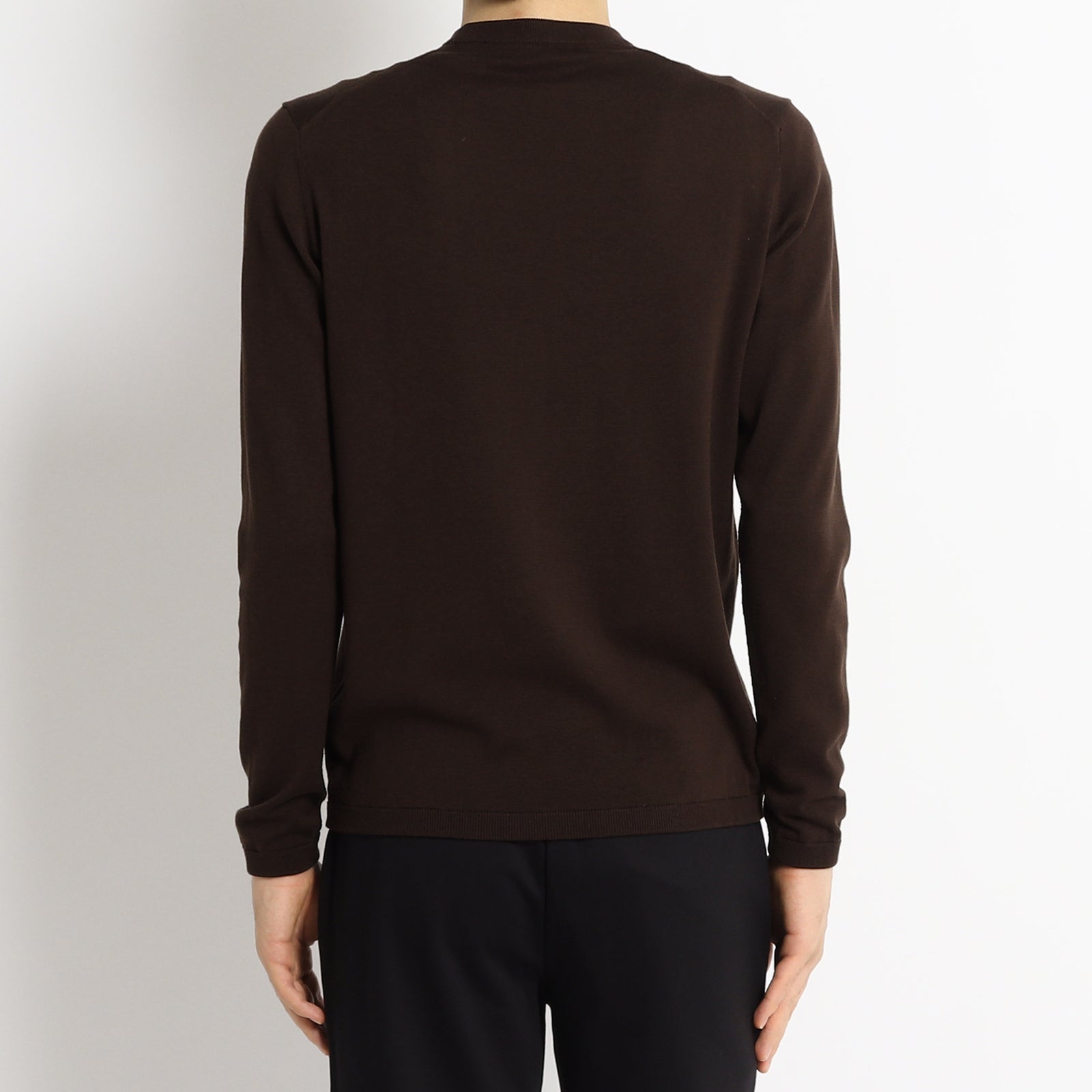 SUVIN PLATINUM クルーネックニット オーク – MINIMAL WARDROBE