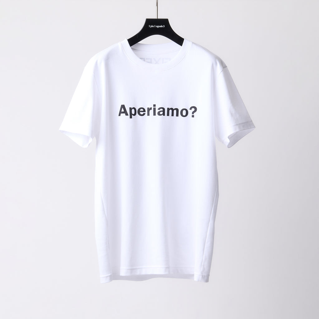 1PIU1UGUALE3 × FIXER, PREMIUM SMOOTH Tシャツ ホワイト