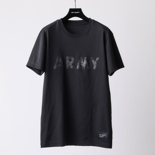 第19弾 VINTAGE LOGO ARMY Tシャツ ブラック×ブラック