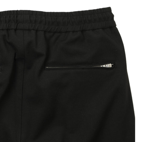 【干場義雅×菅原靴店 コラボ別注モデル】【国内2店舗限定販売】 giabsarchivio ジャブスアルキヴィオ MSH/R 永久クリース ジョガーパンツ A5457 ブラック